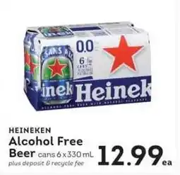 IGA Heineken Alcohol Free Beer offer