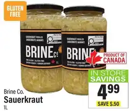 Commisso's Fresh Foods Brine Co. Sauerkraut offer