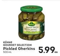 IGA Kühne Gourmet Selection Pickled Gherkins offer
