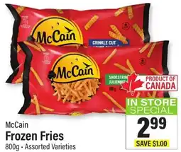 Commisso's Fresh Foods McCain Frozen Fries offer
