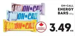 IGA On call energy bars offer