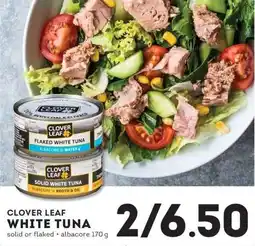 IGA Clover leaf white tuna offer