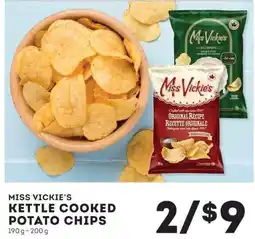 IGA Miss vickie's kettle cooked potato chips offer