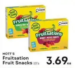 IGA Mott's Fruitsation Fruit Snacks offer