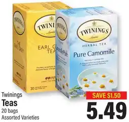 Commisso's Fresh Foods Twinings Teas offer