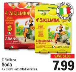 Commisso's Fresh Foods A' Siciliana Soda offer
