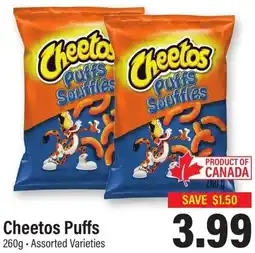 Commisso's Fresh Foods Cheetos Puffs offer