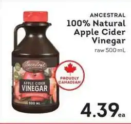 IGA Ancestral 100% Natural Apple Cider Vinegar offer