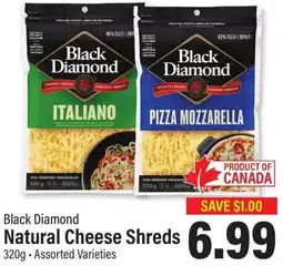 Commisso's Fresh Foods Black Diamond Natural Cheese Shreds offer