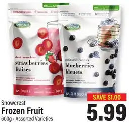 Commisso's Fresh Foods Snowcrest Frozen Fruit offer