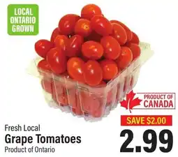 Commisso's Fresh Foods Grape Tomatoes offer