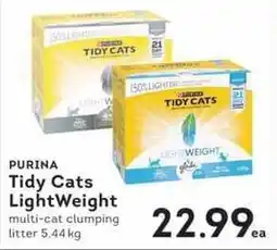 IGA Purina Tidy Cats LightWeight offer