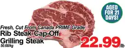 Greco's Fresh Market Rib Steak Cap-Off Grilling Steak offer