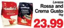 Greco's Fresh Market Lavazza Rossa and Crema Gusto offer