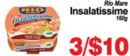 Greco's Fresh Market Rio Mare Insalatissime offer
