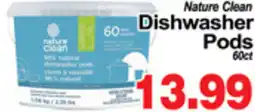Greco's Fresh Market Nature Clean Dishwasher Pods offer