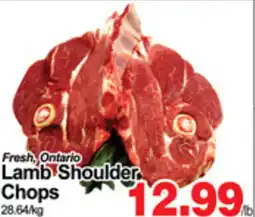Greco's Fresh Market Lamb Shoulder Chops offer