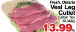 Greco's Fresh Market Veal Leg Cutlet offer