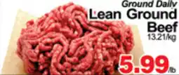 Greco's Fresh Market Ground Daily Lean Ground Beef offer