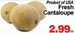 Greco's Fresh Market Product of USA Fresh Cantaloupe offer