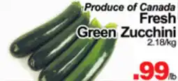 Greco's Fresh Market Produce of Canada Fresh Green Zucchini offer