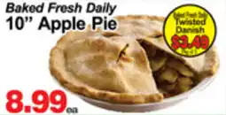 Greco's Fresh Market Baked Fresh Daily 10" Apple Pie offer