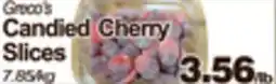 Greco's Fresh Market Greco's Candied Cherry Slices offer