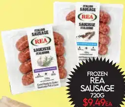 Fiesta Farms FROZEN REA SAUSAGE offer