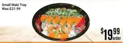 Nations Fresh Foods Small Maki Tray offer