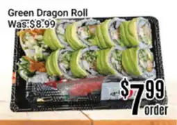 Nations Fresh Foods Green Dragon Roll offer