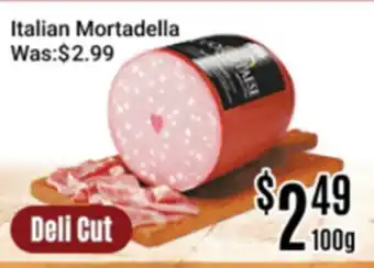 Nations Fresh Foods Italian Mortadella offer