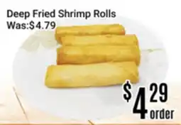 Nations Fresh Foods Deep Fried Shrimp Rolls offer