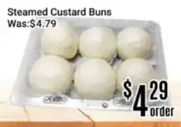 Nations Fresh Foods Steamed Custard Buns offer