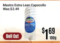 Nations Fresh Foods Mastro Extra Lean Capocollo offer