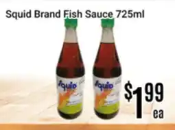 Nations Fresh Foods Squid Brand Fish Sauce offer