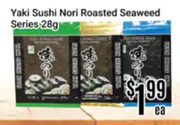 Nations Fresh Foods Yaki Sushi Nori Roasted Seaweed Series offer
