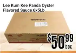 Nations Fresh Foods Lee Kum Kee Panda Oyster Flavored Sauce 6x5Lb offer