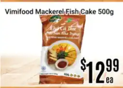 Nations Fresh Foods Vimifood Mackerel Fish Cake offer
