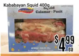 Nations Fresh Foods Kababayan Squid offer