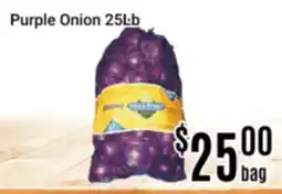 Nations Fresh Foods Purple Onion 25Lb offer