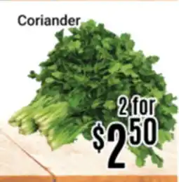 Nations Fresh Foods Coriander offer