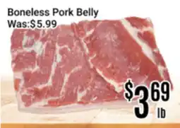 Nations Fresh Foods Boneless Pork Belly offer