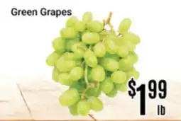 Nations Fresh Foods Green Grapes offer