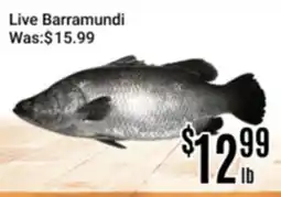 Nations Fresh Foods Live Barramundi offer