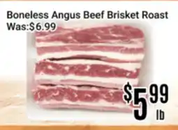 Nations Fresh Foods Boneless Angus Beef Brisket Roast offer