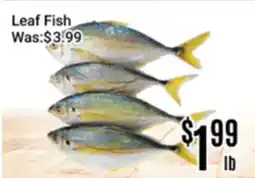 Nations Fresh Foods Leaf Fish offer