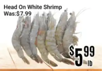 Nations Fresh Foods Head On White Shrimp offer