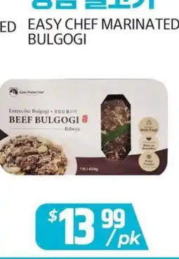 PAT Mart EASY CHEF MARINATED BULGOGI offer