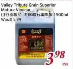 Tone Tai Supermarket Valley Tribute Grain Superior Mature Vinegar offer