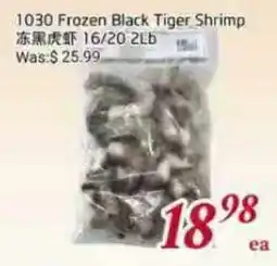 Tone Tai Supermarket 1030 Frozen Black Tiger Shrimp offer